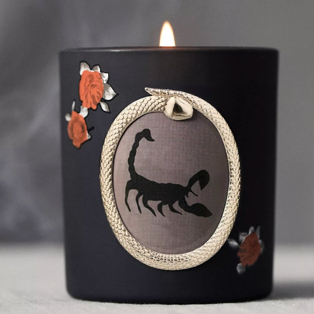 ANTHROPOLOGIE x CATHERINE MARTIN SCORPION PALO SANTO CANDLE - RARE